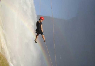 Rappel en cascadas